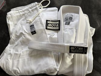 White Student Martial Arts Uniform.