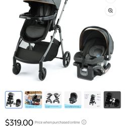 Graco Stroller And Car seat Combo