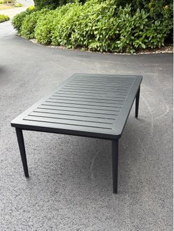 Outdoor Aluminum Coffee Table