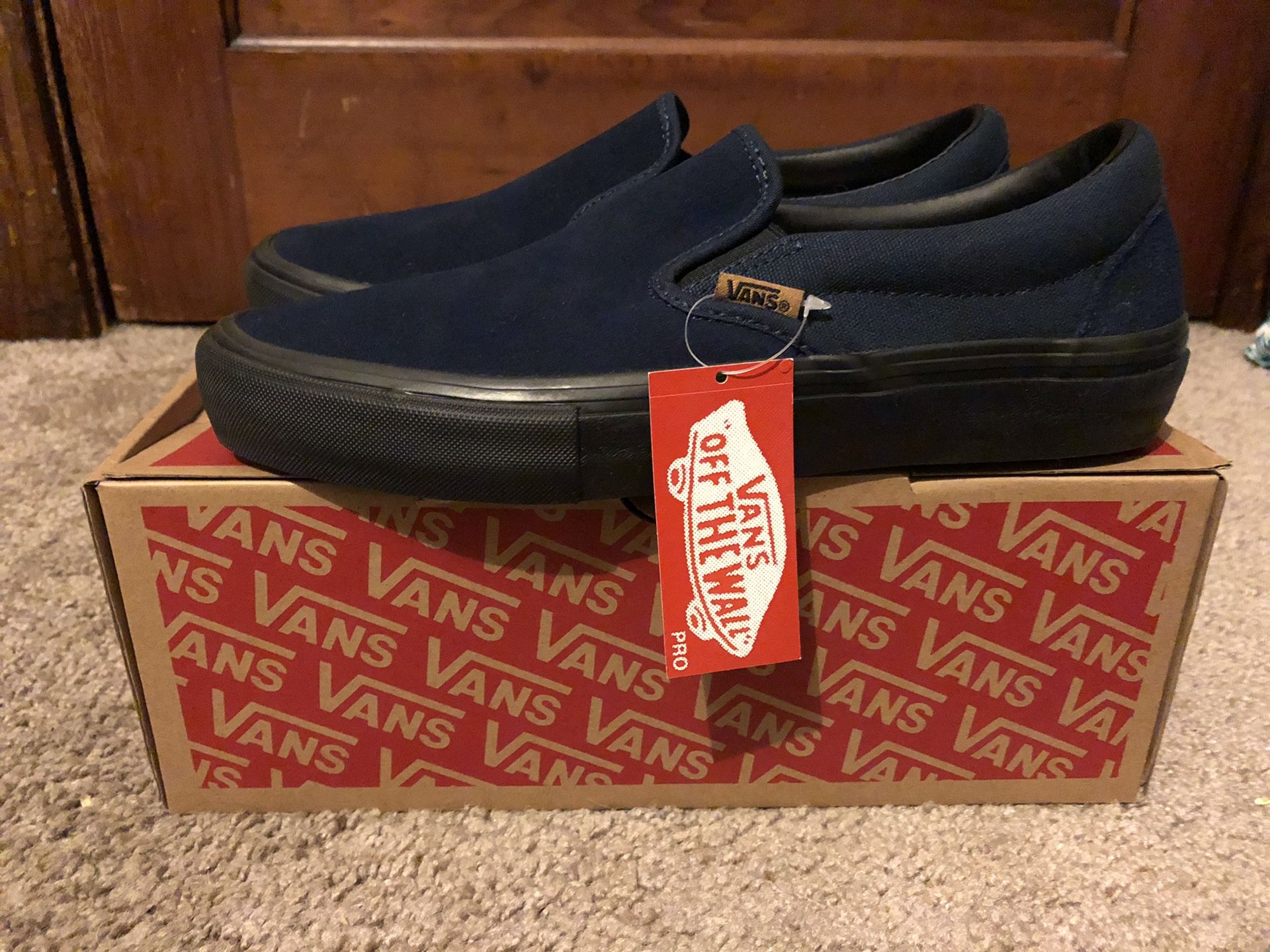 Vans Slip On Pros Size 8