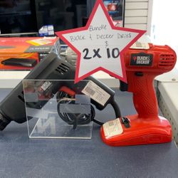 Black & Decker Drills Bundle 