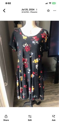 Cute Cut Out Back Summer Dress ~ XL