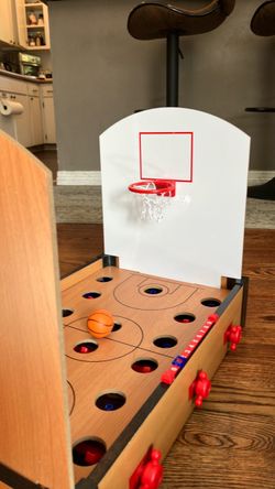 A basketball table game!