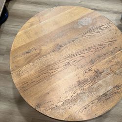 CB2 EXCLUSIVE JUSTICE OAK GQ COFFEE TABLE