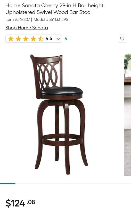 Barstools Swivel