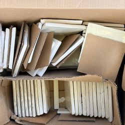 Remnants Of Glossy Mexican Tile