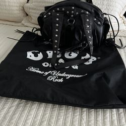 Black Leather Bag