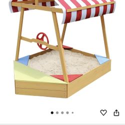 Boat Shaped Sand Box 