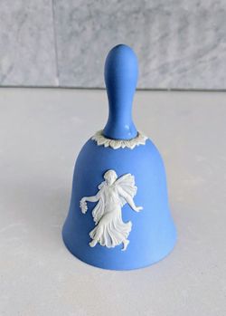 Wedgwood 4" Jasperware White Cameo Bell