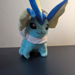 Vaporeon Pokemon Plushie
