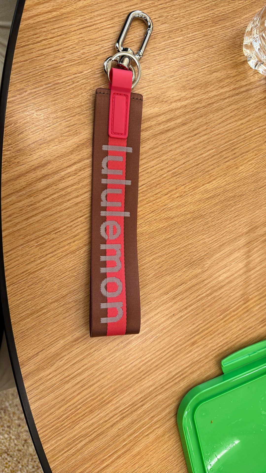 Lululemon Keychain