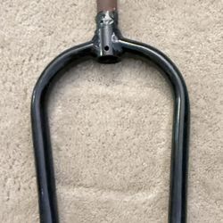 Bicycle Fork - Black Steel