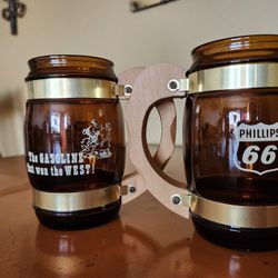 Phillips 66 Beer Mugs