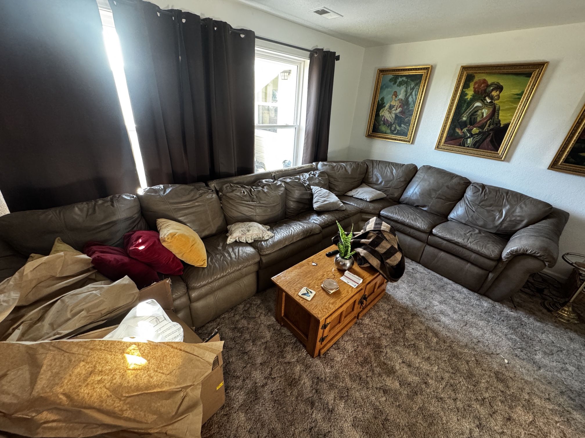 La Z Boy Recliner Couch Sleeper Sectional