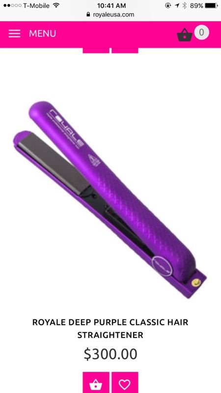 royale hair straightener