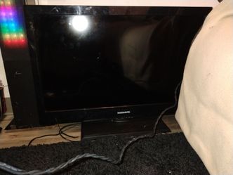 Two semi new flat  screen TVs shoot offers