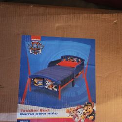 Delta Children Nick Jr. PAW Patrol Plastic Toddler Bed, Blue