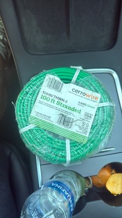 Cerrowire 100 ft 8 AWG Green Stranded Wire