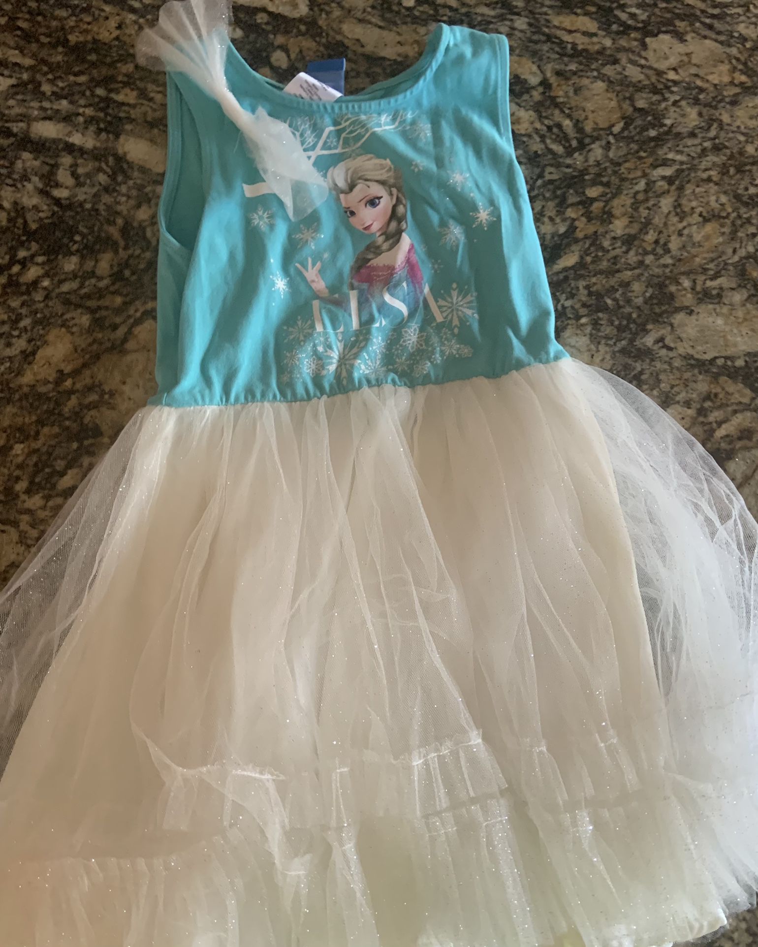 Girl’s Disney Elsa tutu dress size 10/12