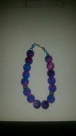 Handmade galaxy bracelet