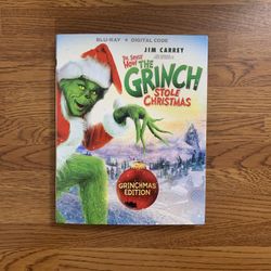 Dr. Seuss’ How The Grinch Stole Christmas (Grinchmas Edition) Blu-ray Combo Pack [Blu-ray + Digital Code]