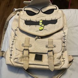 The Nightmare Before Christmas Oogie Boogie Backpack With Worms Loungefly Large Rucksack