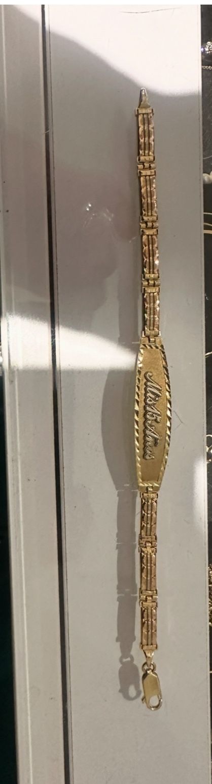 Gold Mis 15 Años Bracelet