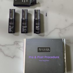 New Revision Skincare Pre & Post Procedure Travel Size Regimen MSRP $280