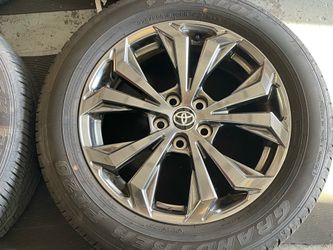18” 2025 TOYOTA RAV4 OEM WHEELS AND TIRES