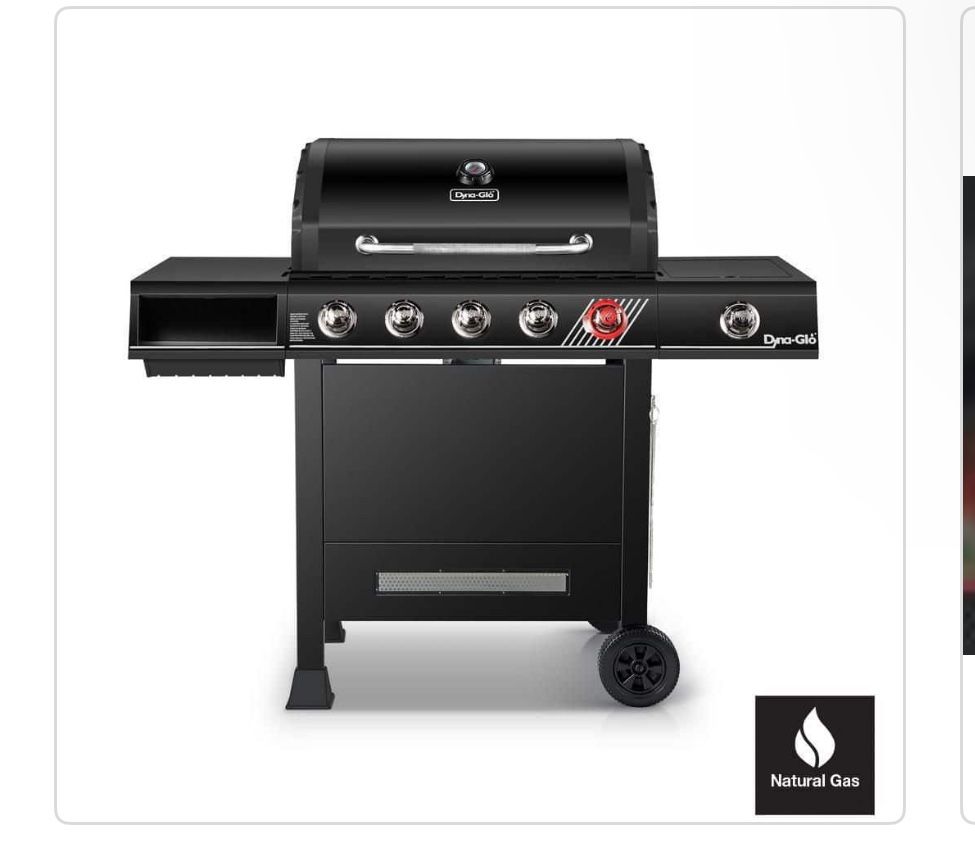 Dyna glo 5 Burner Natural Gas Grill