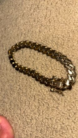 Gold Cuban Bracelet