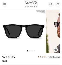 WMP (Wear Me Pro) WESLEY Polarized Sunglasses Gradient Lenses Square Modern