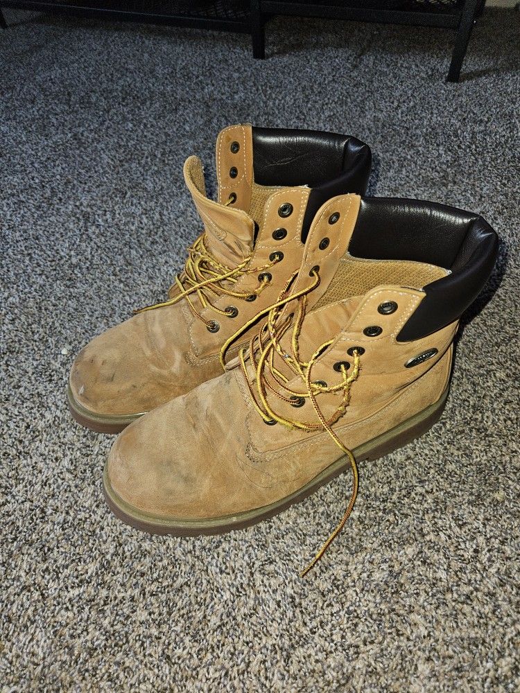 Lugz Steel Toe Boots