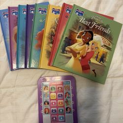 Disney Princess Read Along Books