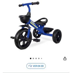 Kids Tricycle (Ages 2-4) / Triciclo para Niños de 2 a 4 Años