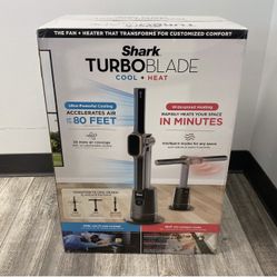 Shark TurboBlade Cool + Heat Bladeless Tower Fan & Heater TH202
