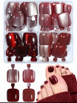 2  color feet set