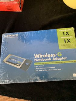 Wireless g notebook adapter new(G)