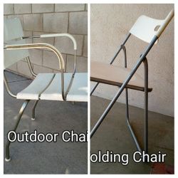 $5 Each - Folding & Patio Chair
