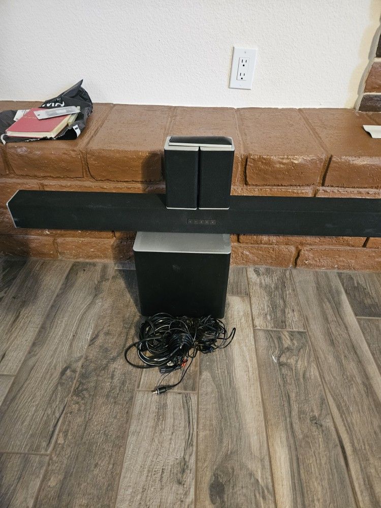 Soundbar Wireless Subwoofer With Surround Speakers
