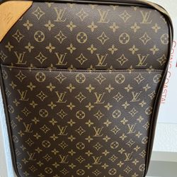 Louis Vuitton Pegase 45 Brown Monogram Canvas Weekend/Travel Bag.