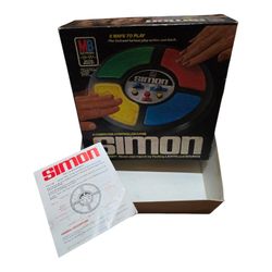 Vintage Milton Bradley Simon Says 1978 Original Box 4850 NO GAME BOX ONLY