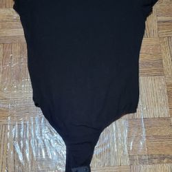Bozzolo Black Bodysuit, size L (0290)