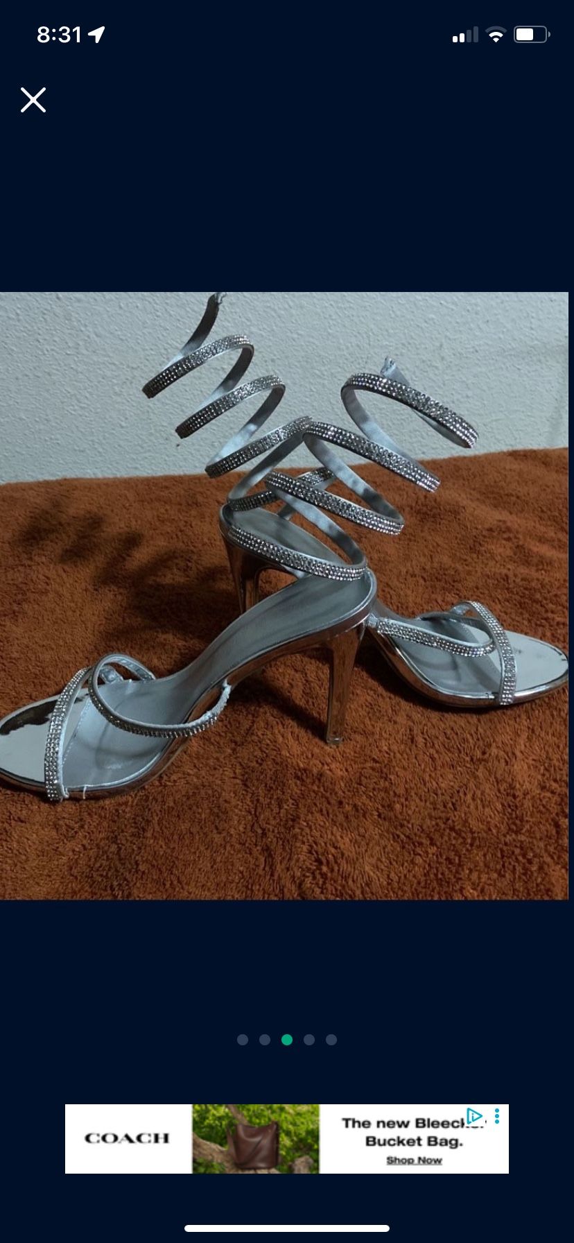 High Heels Size 6,5. Solo 1 Time Used