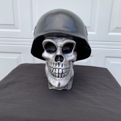 Gothic Skull Statue