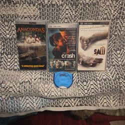 PSP UMD videos (4 titles for 1 price)