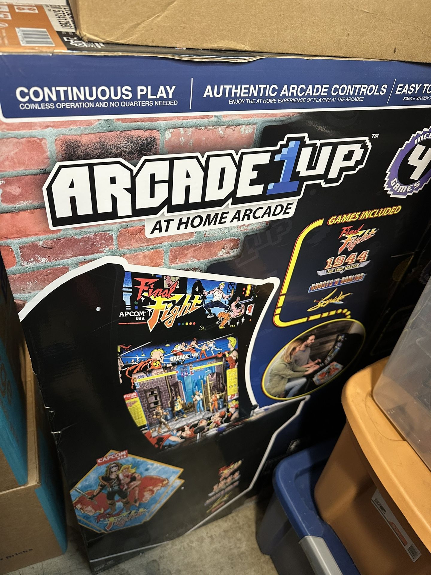 Brand new Arcade 1up final fight