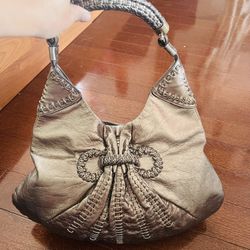 Ferragamo Shoulder Bag Excellent Condition Cooper Color