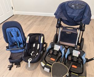 Cybex Priam Stroller Travel System + 2 Car Seat Bases — $550 OBO