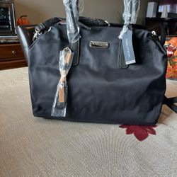 Nautica Black Nylon Pocketbook *BRAND NEW*